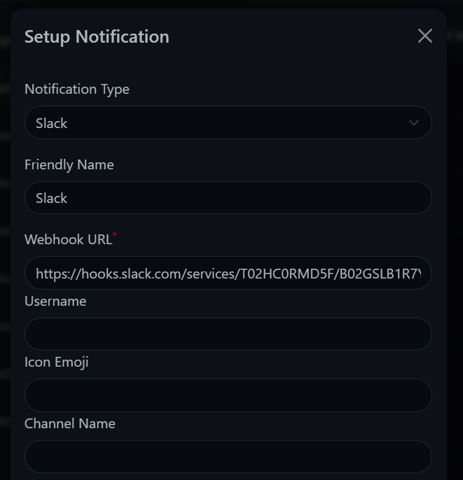 Slack notification block not working by pruekk · Pull Request 1958