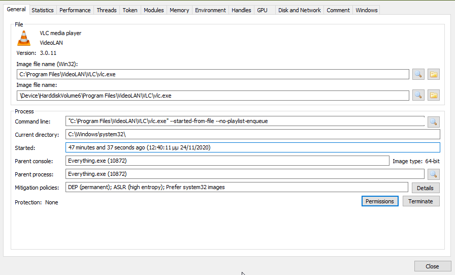 Feature Request: Process Properties --> Started to refresh the counter ...