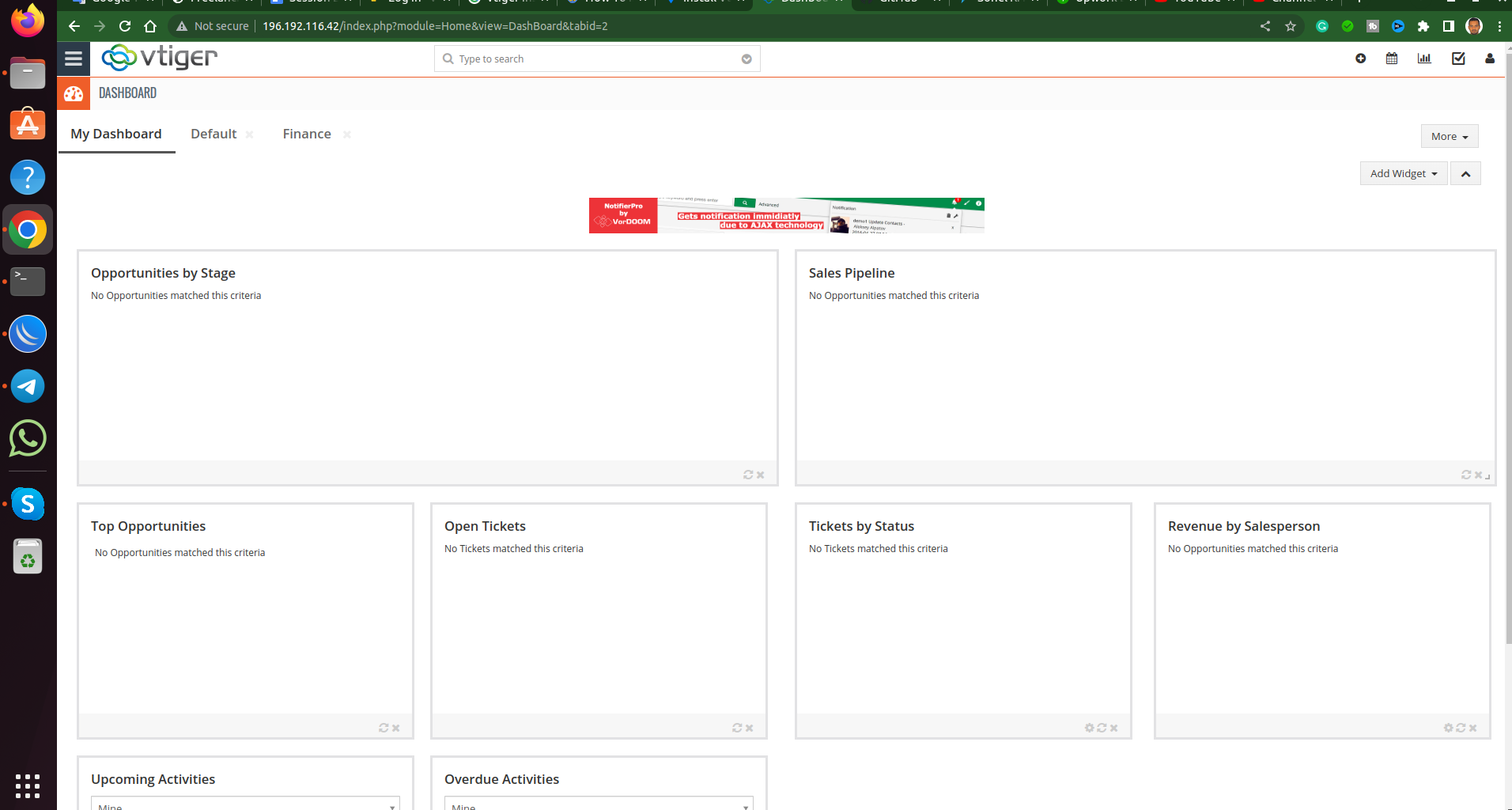 I'll DO vTiger CRM install with LAMP on Linux · GitHub
