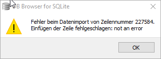 [Bug]: Import csv which may contain sql reports an error · Issue #3017 ...