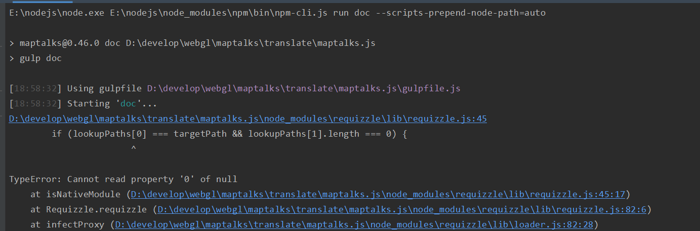 maptalks doc run failed on windows 10 · Issue #1066 · maptalks/maptalks ...