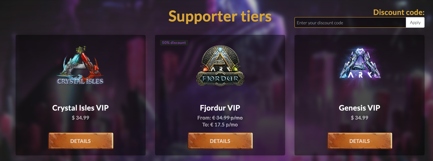 [v1.2] Discounts / Sales + QoL · gameserverapp Platform · Discussion ...