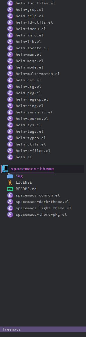 spacemacs-theme centered and open