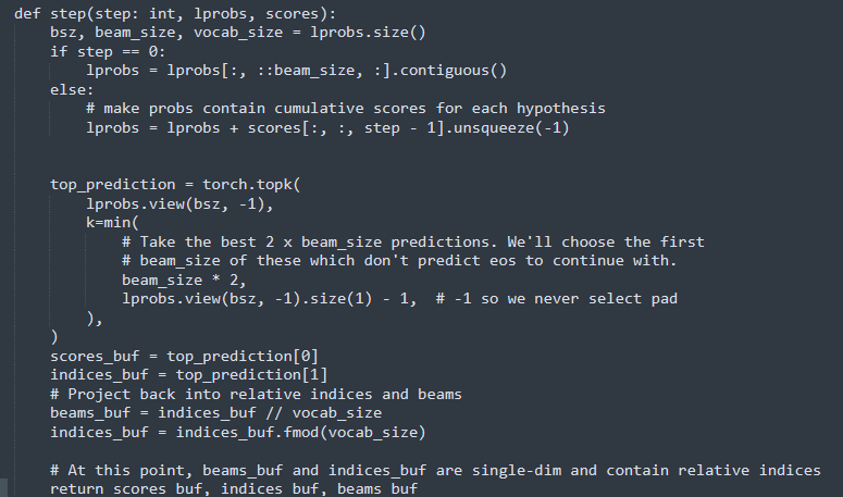 Questions about Beam Search in FT Code · Issue #346 · NVIDIA ...