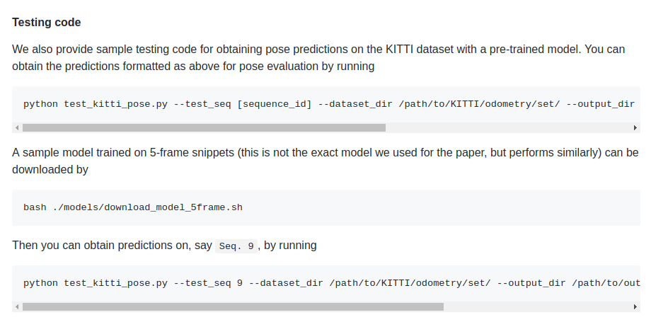 pose evaluation · Issue #24 · tinghuiz/SfMLearner · GitHub