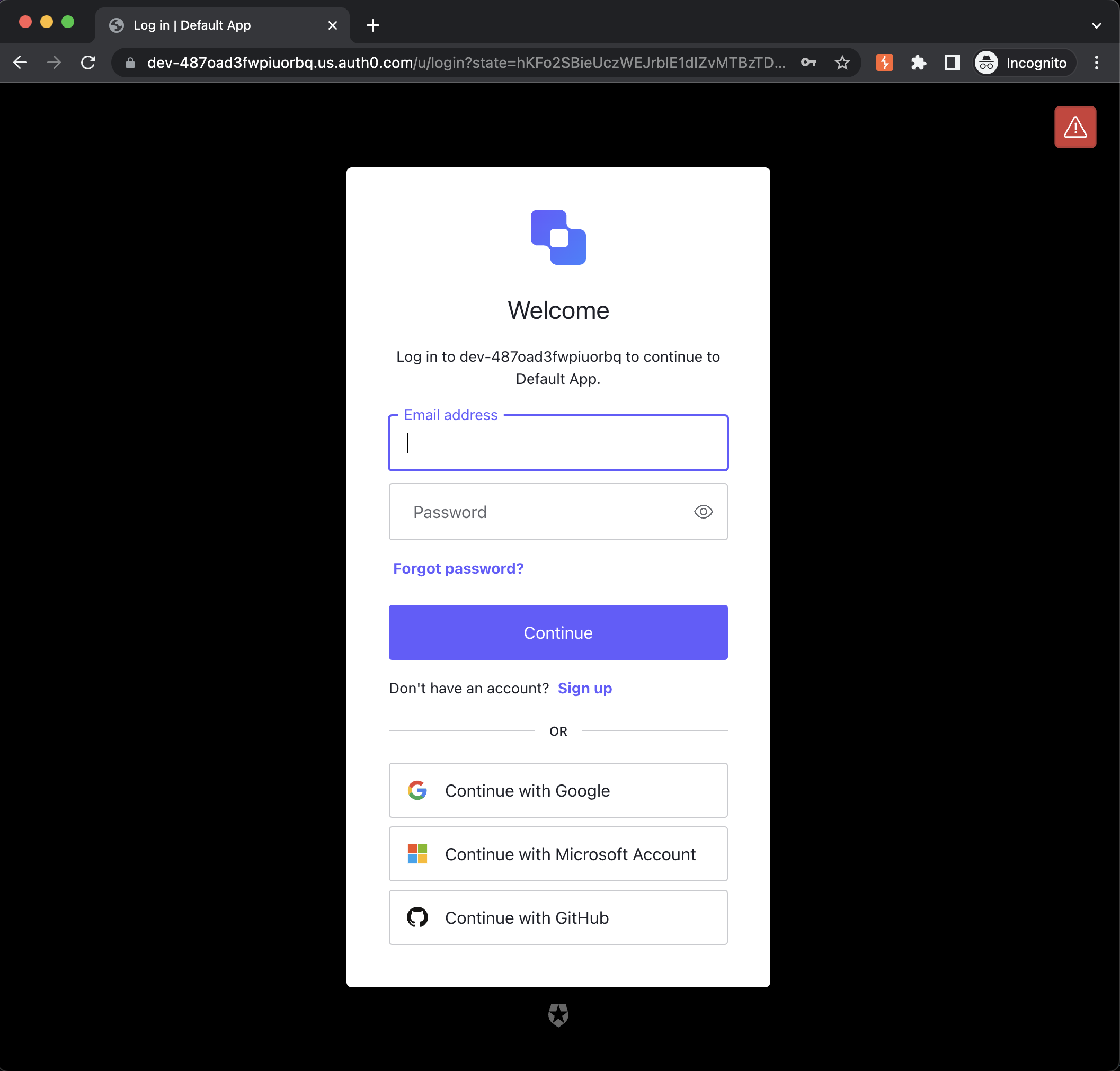 GitHub spencerklinepci/Auth0 POC Auth0 App