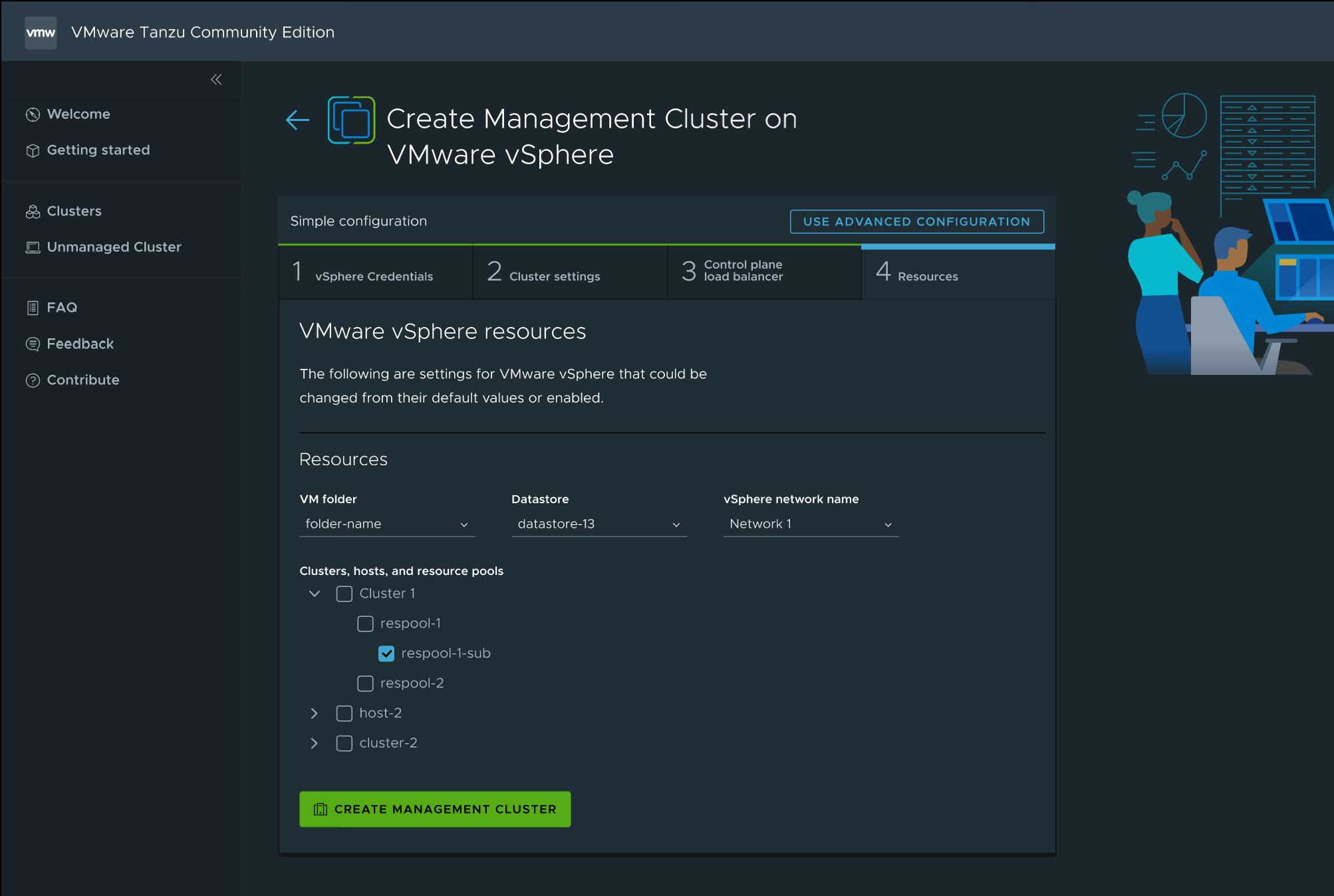 UI Plugin: Add vSphere Resources step · Issue #4661 · vmware-tanzu ...