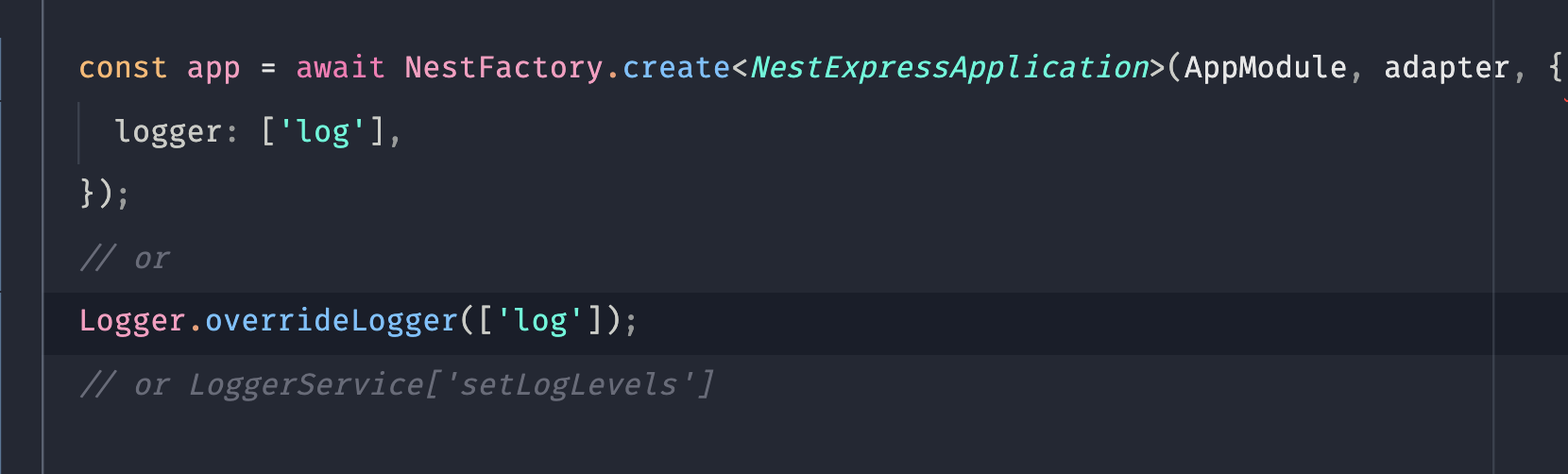 Log levels for the default logger are very unconventional and need ...