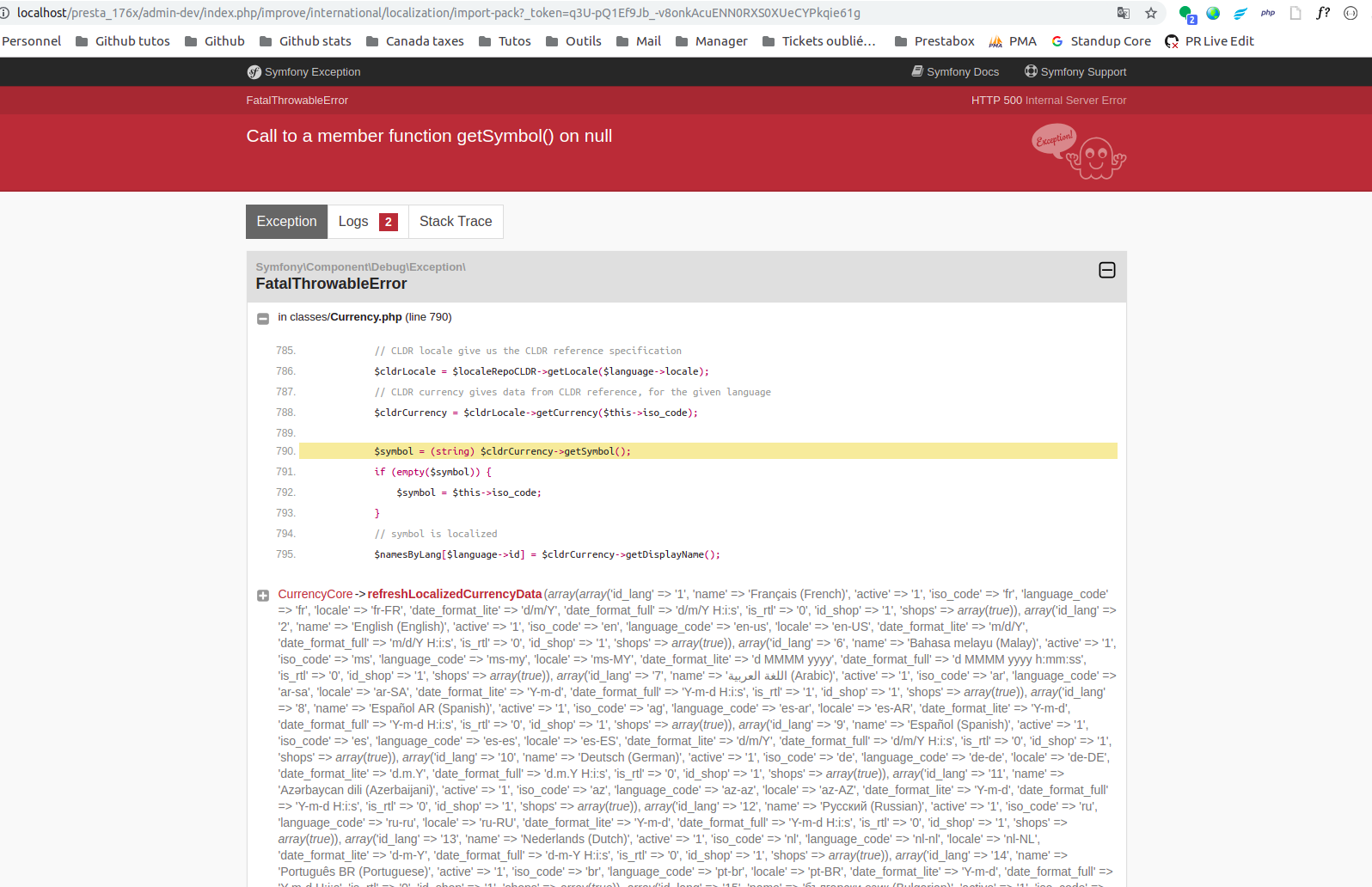 Error when importing some pack · Issue #13463 · PrestaShop/PrestaShop ...