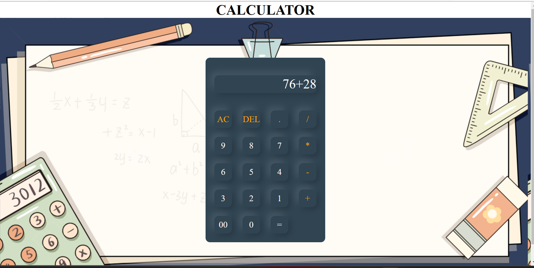 GitHub - mlsoumika05/SIMPLE-CALCULATOR: Basically, this project ...