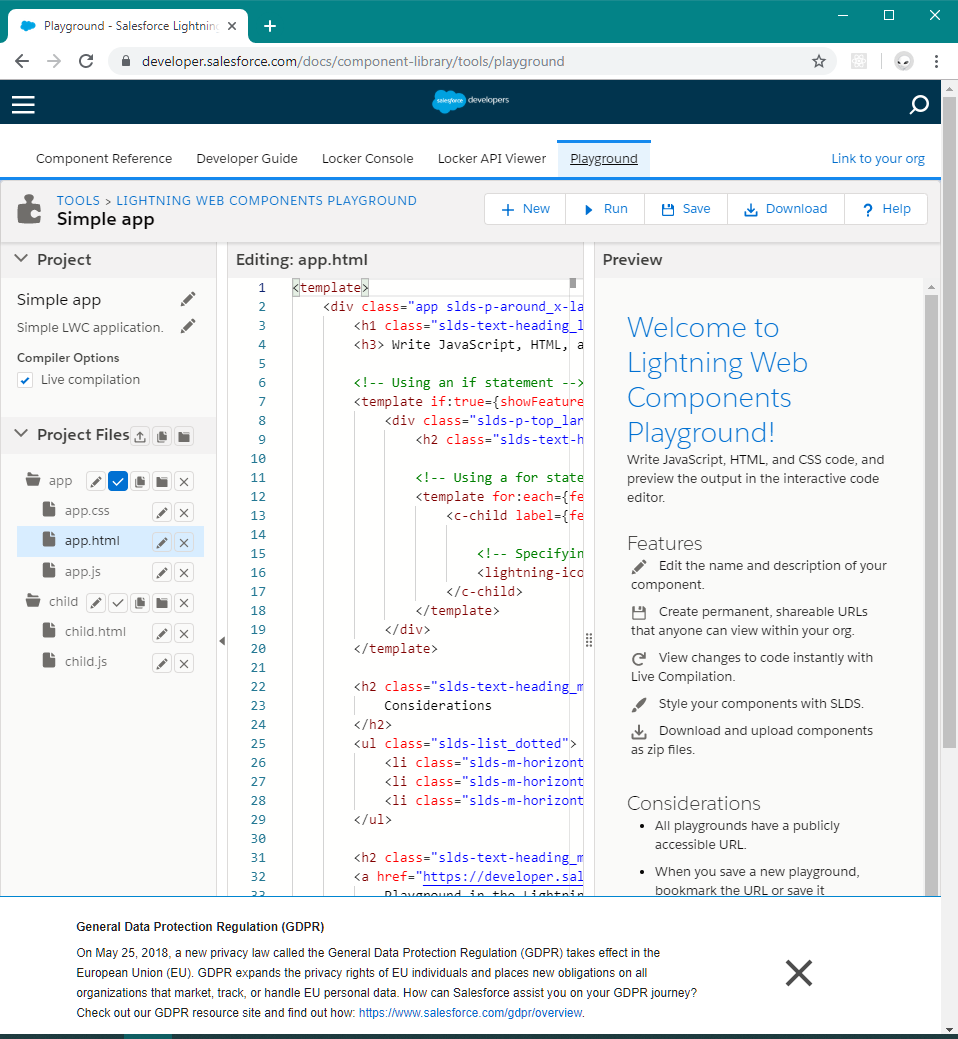 Salesforce Lightning Web Components are not rendered · Issue #2152 ...