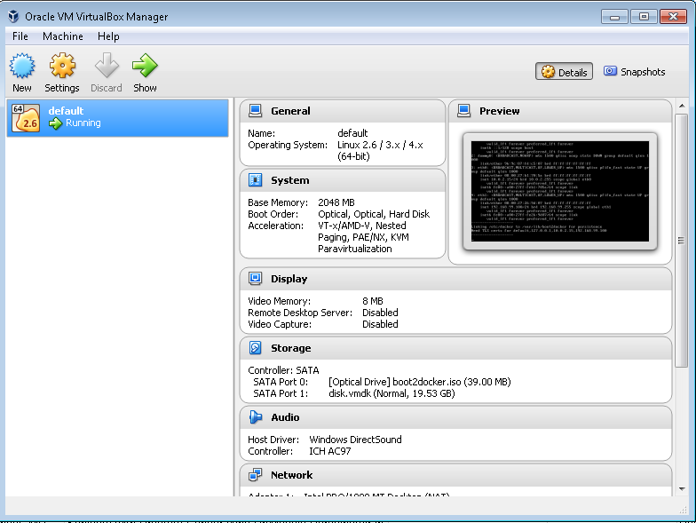 virtualbox