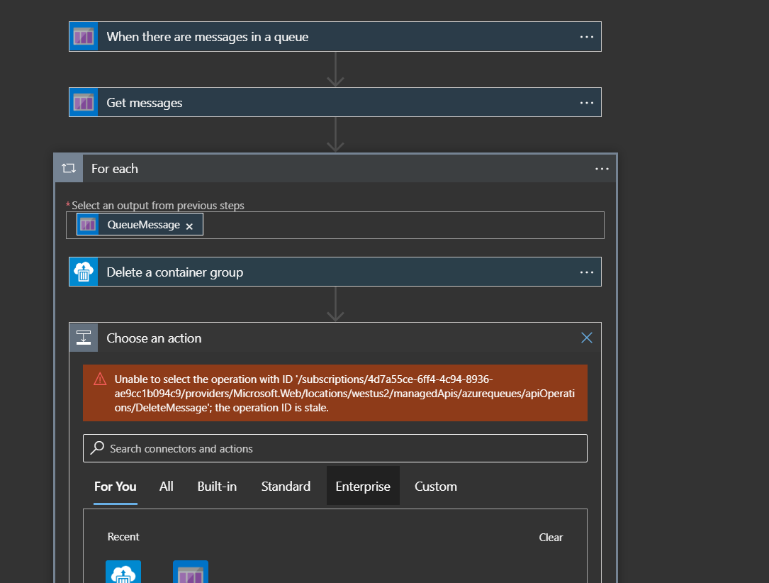 Stale Operation ID when choosing Delete Queue Message · Issue #90 ...