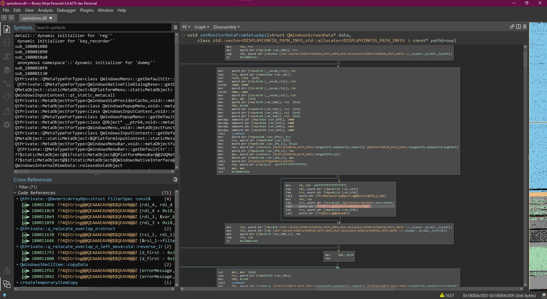 Binary Ninja cannot demangle some symbols if built with MSVC's d2FH4 ...