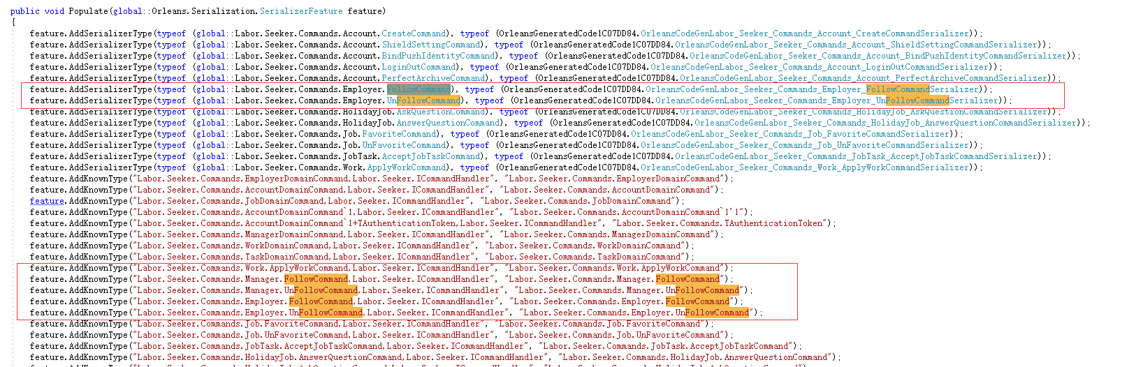 OrleansCodeGenerator.Build does not implement interface member on same ...