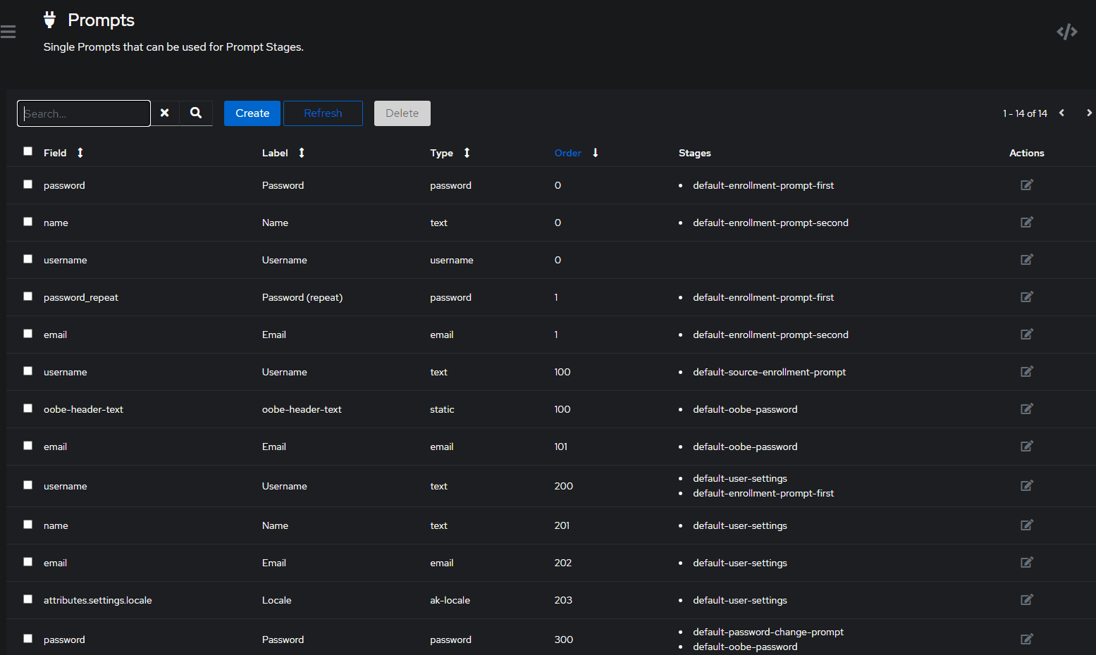"Search..." / Filter on Prompts page does not work · Issue #2942 ...