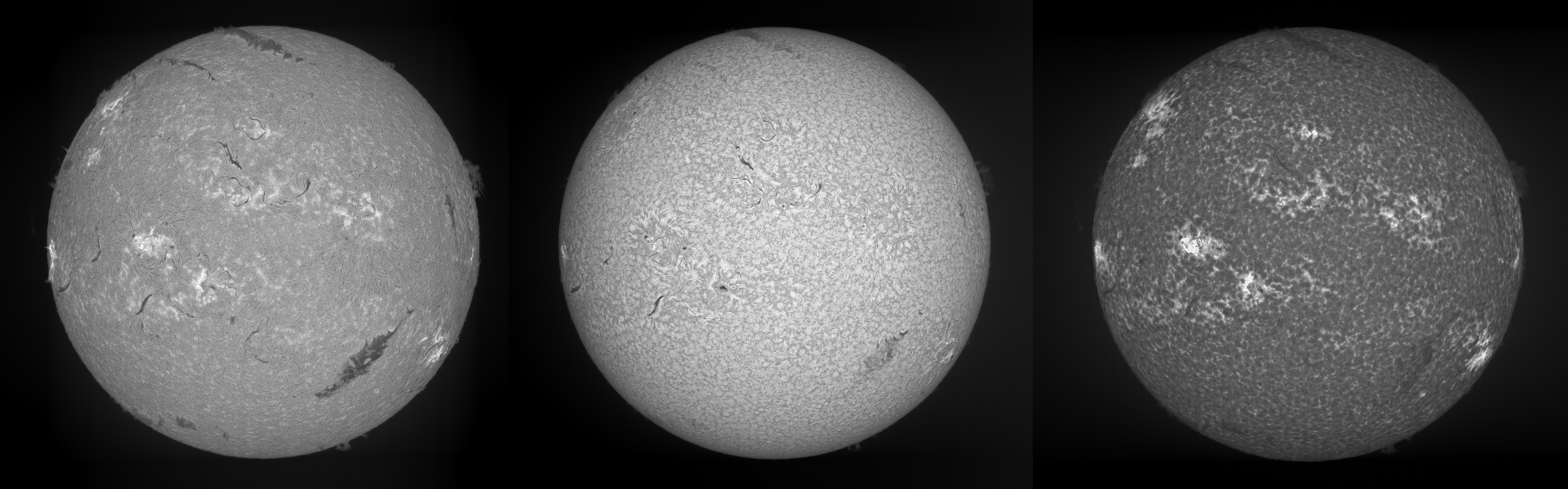 High-resolution H-alpha Spectroheliograph images -- 4 June 2023 - Solar ...