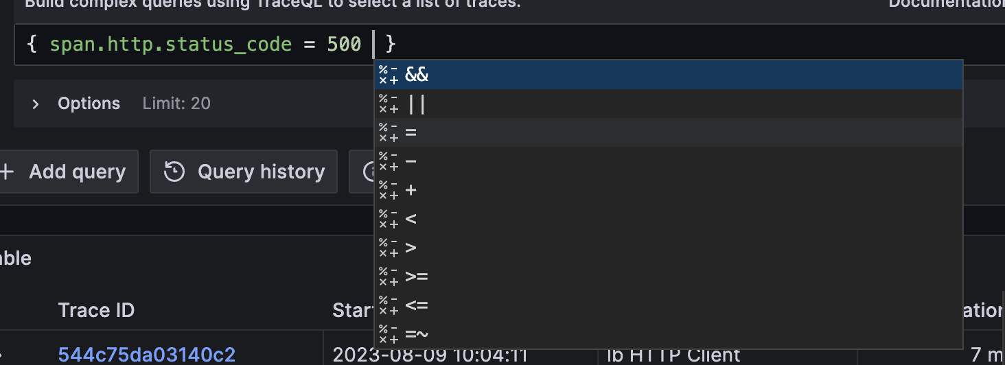 “Condition” operators · Issue #73093 · grafana/grafana · GitHub