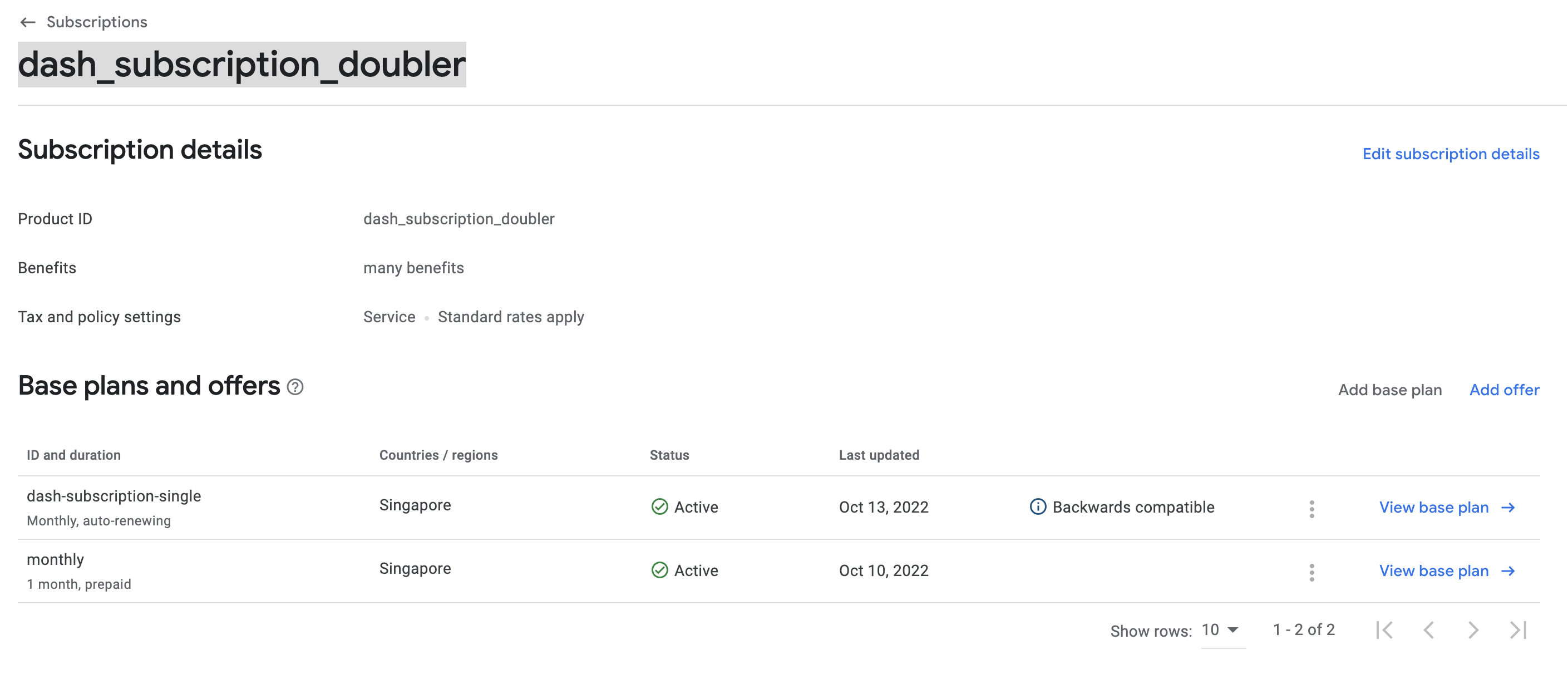 Purchase dash subscription doubler not found issue 113380 flutter