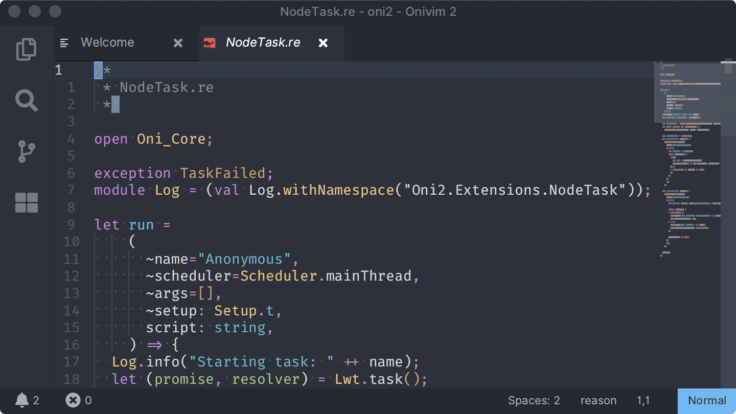 "Onivim 2 - v0.4.0 Update" by onivim from Patreon | Kemono