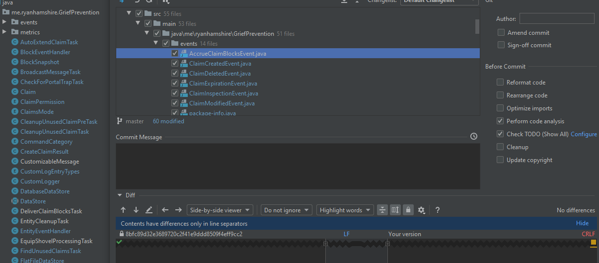 Change all files to LF/CRLF file ending · Issue #957 · TechFortress ...