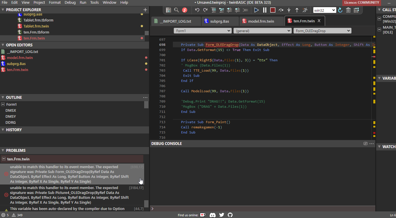 Clipboard.SetData behavior (error) · twinbasic twinbasic · Discussion
