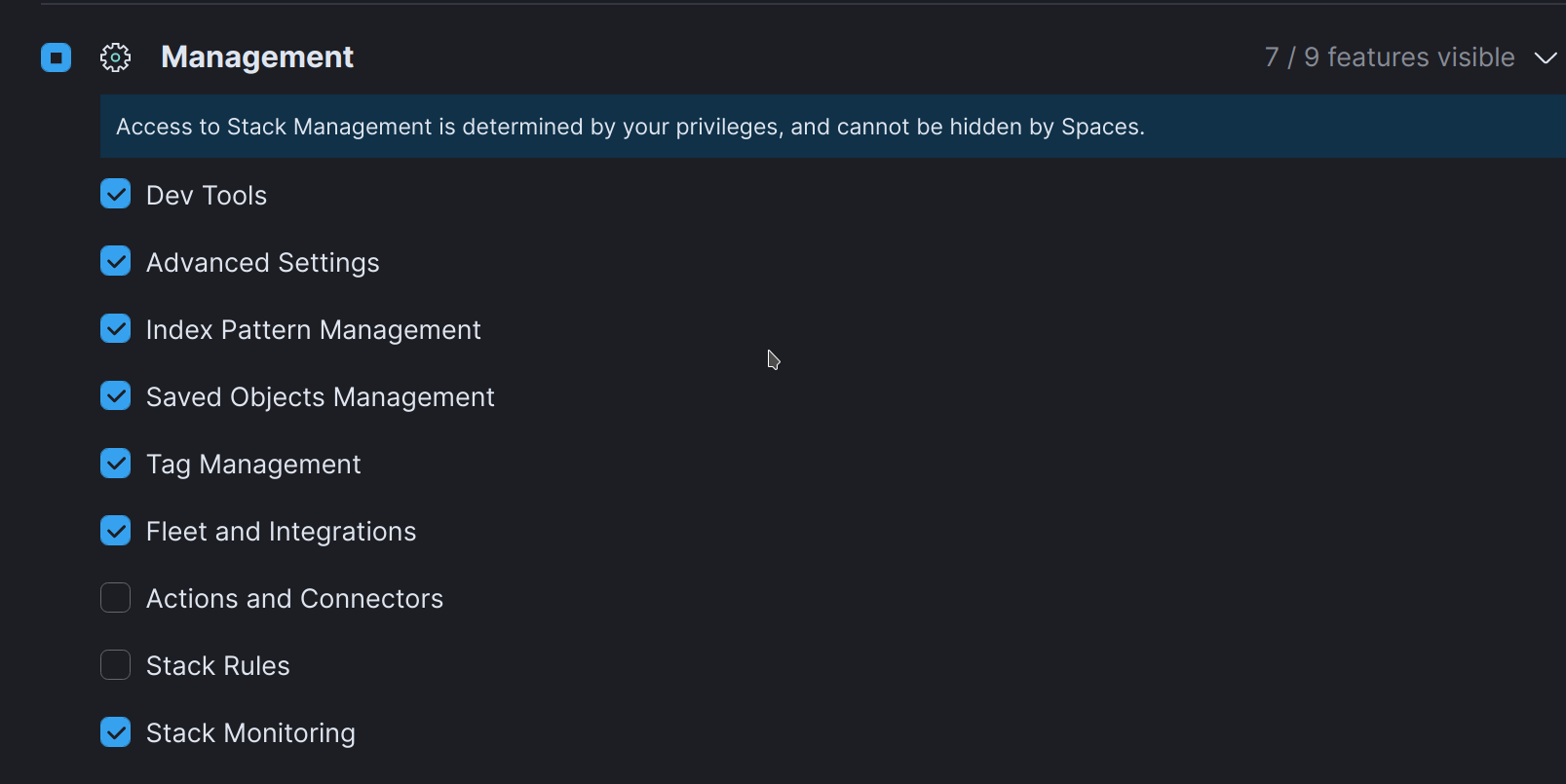 redundant out-of-the box alerts are being created in every space ...