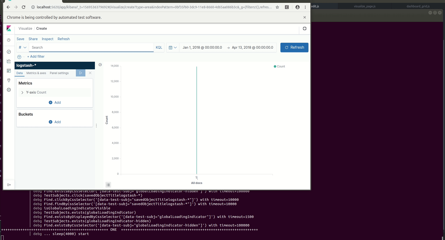Dashboard test fails to Home screen on dashboard app using current data ...