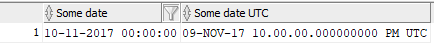 Date returning wrong value · Issue #1306 · oracle/node-oracledb · GitHub