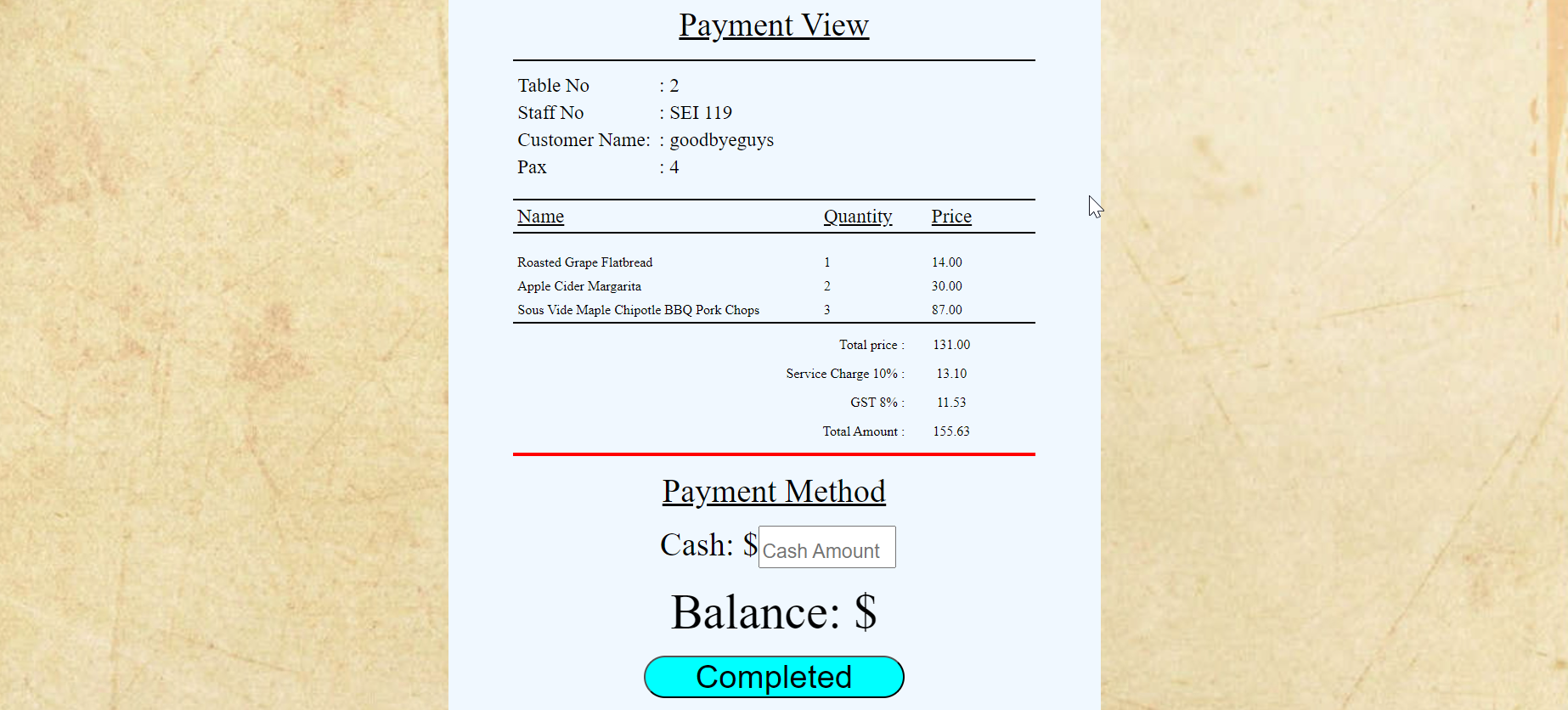 GitHub Chunyean restaurant ordering system The Restaurant ordering github-chunyean-restaurant-ordering-system-the-restaurant-ordering