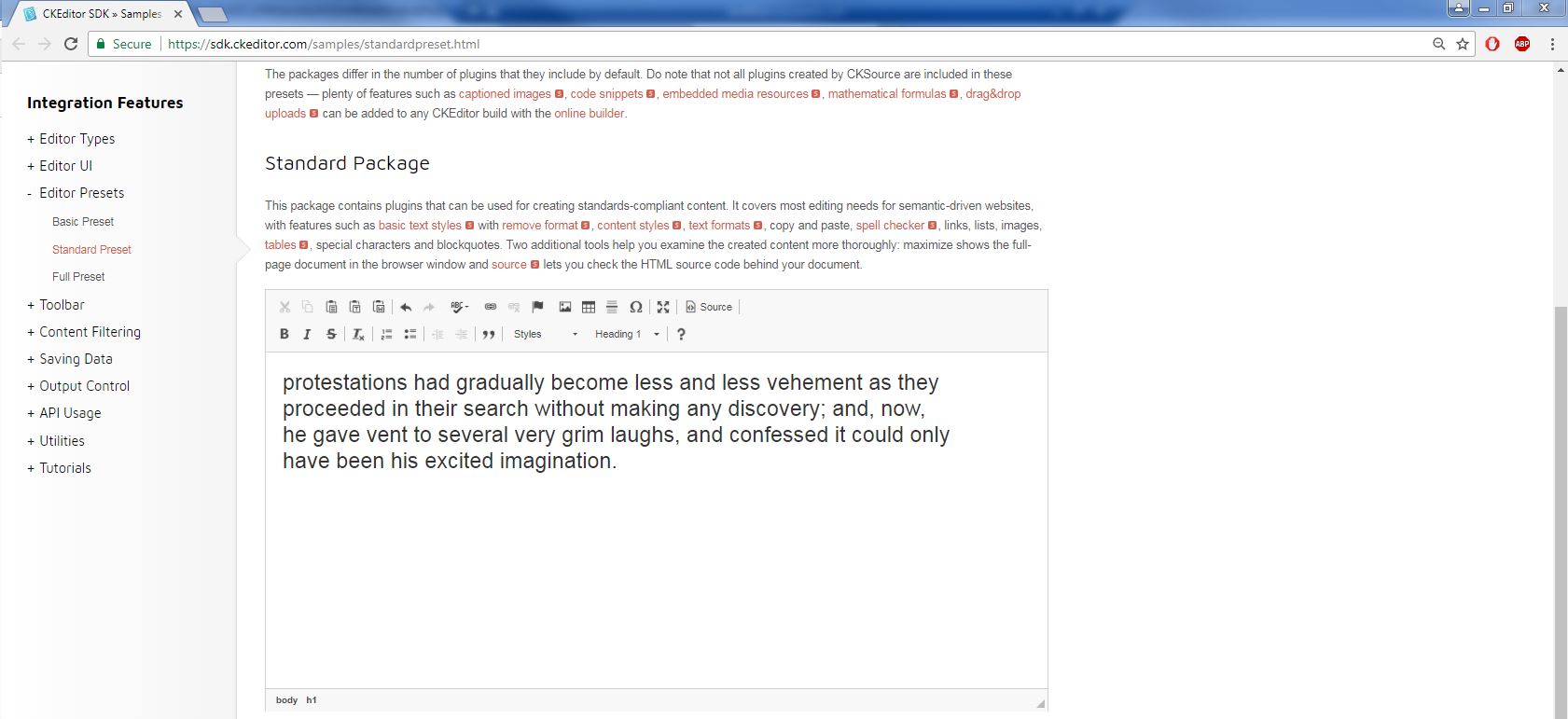 Copy from PDF into ckeditor opened in IE puts extra spaces between the ...