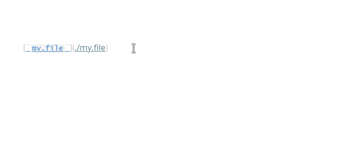 No input on the same line possible after link with code block · Issue ...