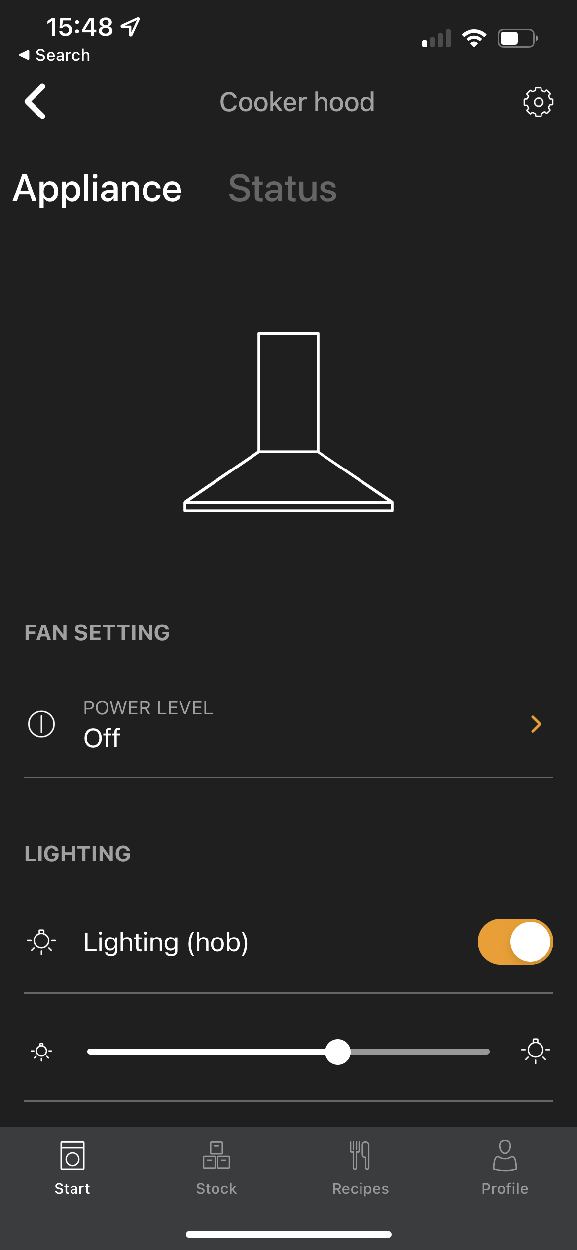 Cooker hood light dimmable · Issue 83 · HomeAssistantMods/homeassistantmiele · GitHub