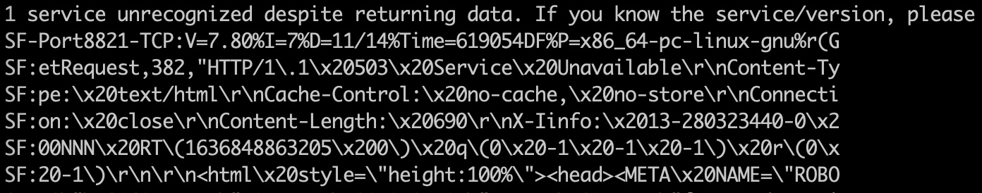 nmap is unable to recognize the HTTP service, but curl works · Issue ...