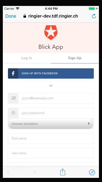 There is a bug when rendering the additional SignUp fields in hosted ...