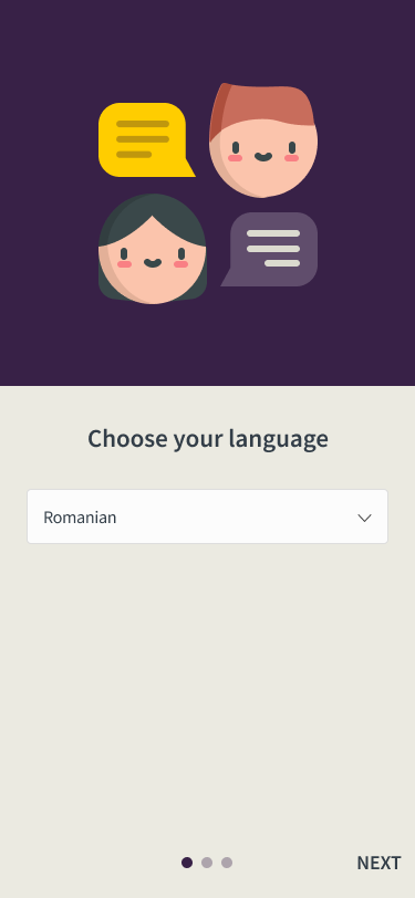 Choose language