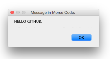 GitHub - tsmit317/Morse-Code-Translator: Program translates a user ...