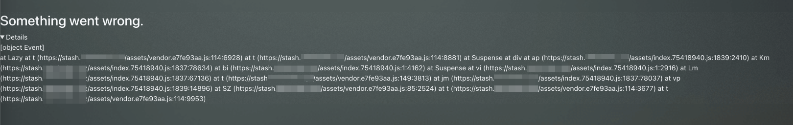 [Bug Report] Stale session hits error instead of login screen · Issue ...
