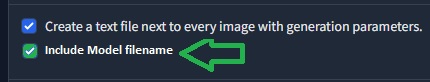 Include Checkpoint Model Filename in TEXT & add Save Default Resolution ...