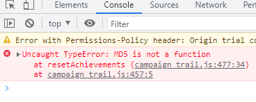 MD5 is not a function error - bricks page interactivity · Issue #149 ...