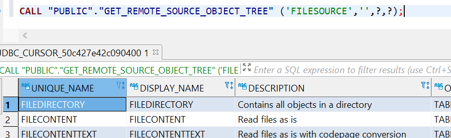 Procedures with multiple result tables - Very important for SAP Hana ...