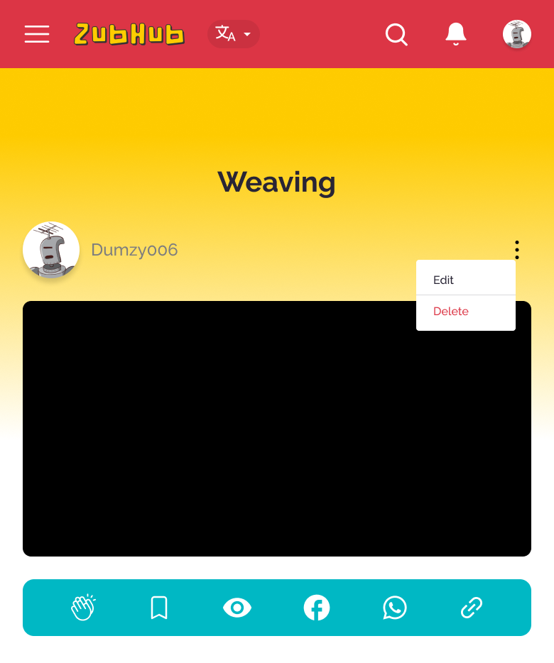 Improve the edit and delete button on draft mode ( Mobile) · Issue #954 ...