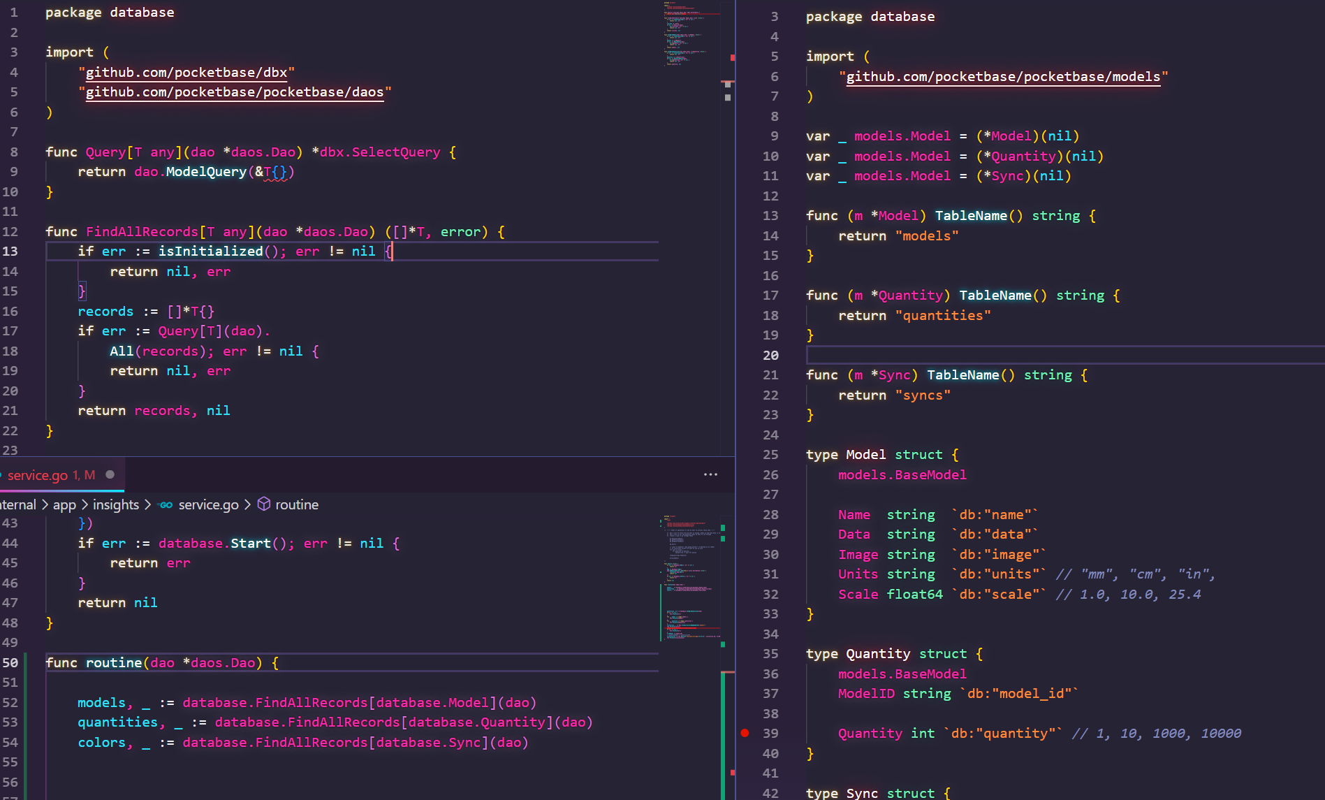 Best practice for generics with Custom Models using pocketbase as a ...
