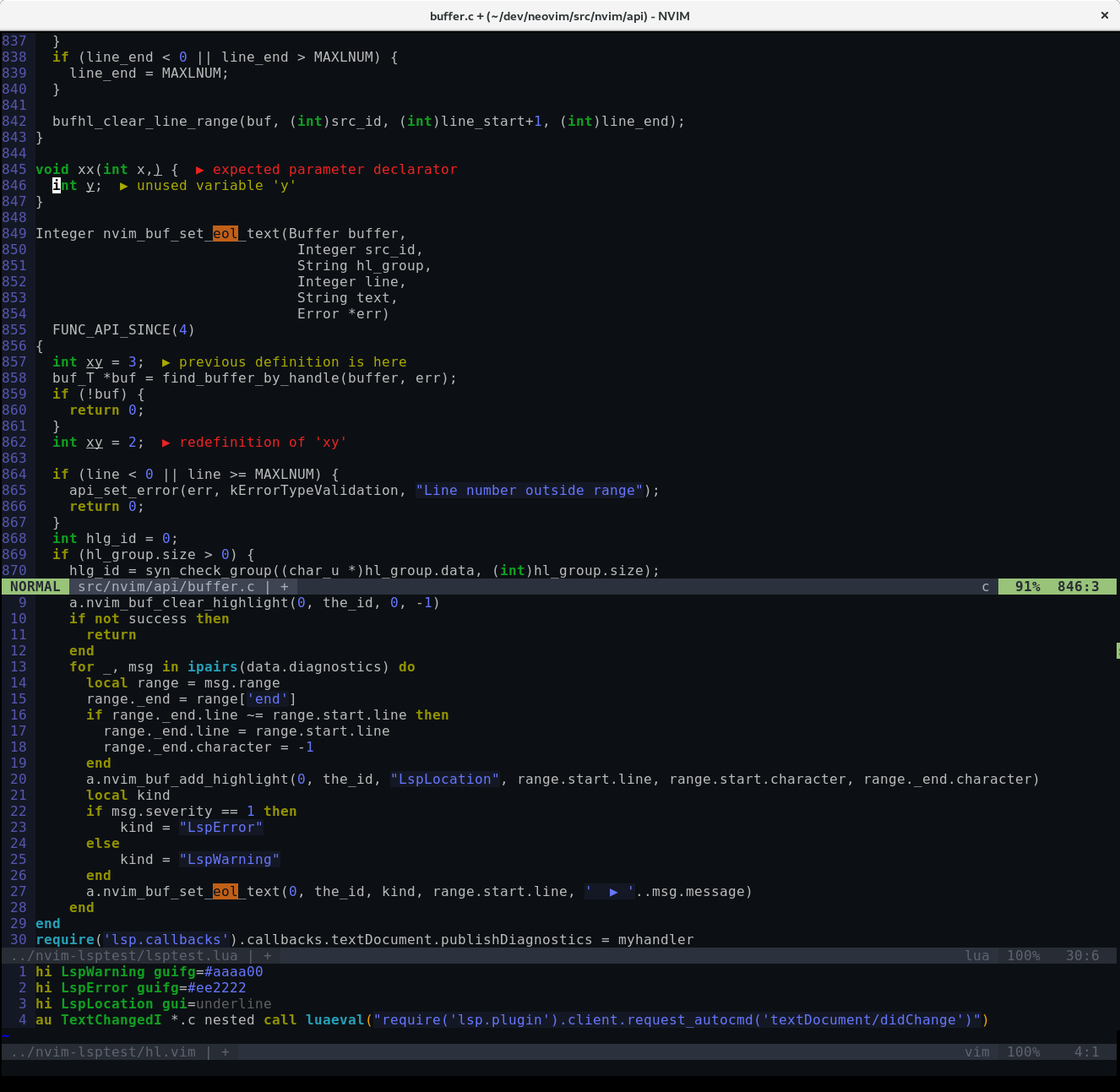 GitHub - bfredl/nvim-lspmirror: Nvim LSP PR mirror as a plugin for ...