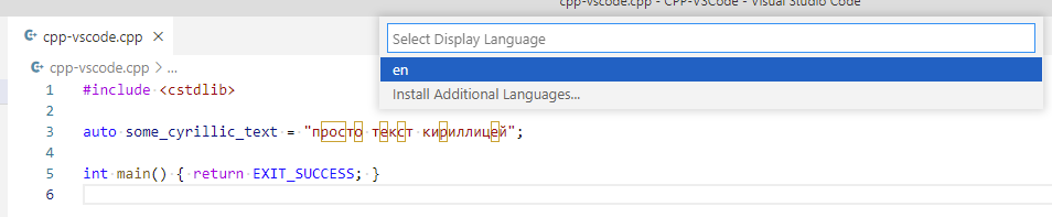 Setting "Editor › Unicode Highlight: Ambiguous Characters" doesn't work ...