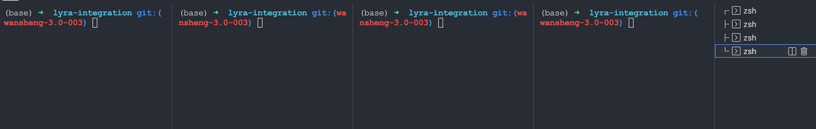 [Featrue Request] Supoort split terminal · Issue #3 · C-B4/multi ...