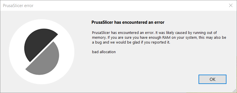 Slicing error with large file · Issue #3278 · prusa3d/PrusaSlicer · GitHub
