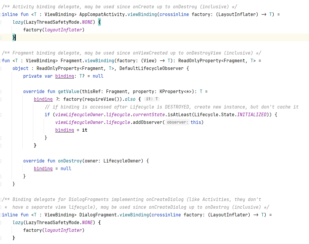 [Code Improvement] Kotlin Delegates are not null safe and contain