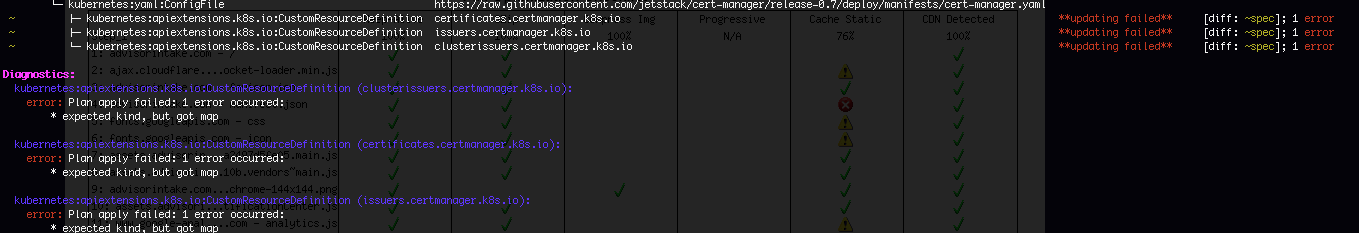 cert-manager update failed from 0.7.0 to 0.7.2 · Issue #568 · pulumi ...