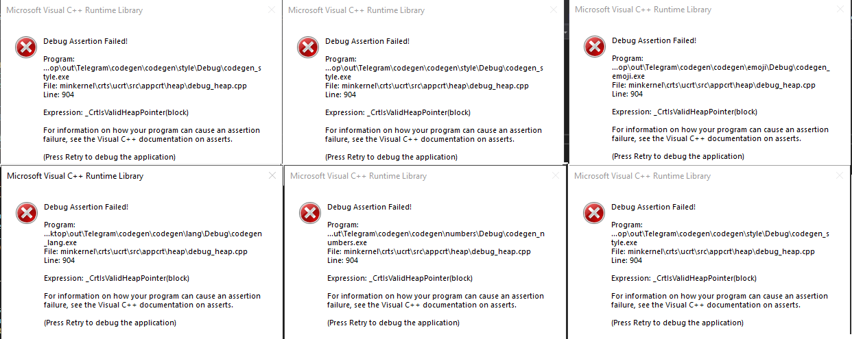 [Question] Compilation error (Windows, MSVC 2019) · Issue #7950 ...